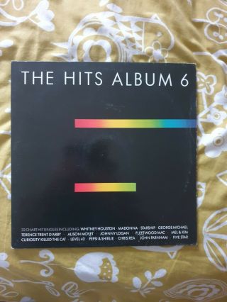 The Hits Album 6 - 1987 12 " Vinyl Lp Double Gatefold Album