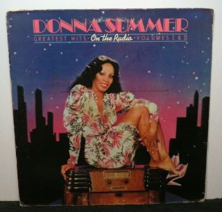 Donna Summer Greatest Hits On The Radio Vol 1 & 2 (vg, ) Nblp - 2 - 7191 Vinyl Record