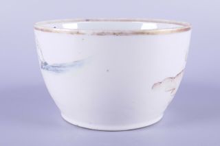 Fine Old Chinese Porcelain Famille Rose Bowl Scholar Work Of Art 3