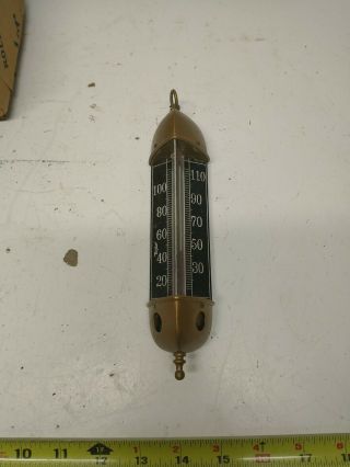 Antique/vintage Taylor Chandelier 3 Sided Hanging Thermometer " Tycos "