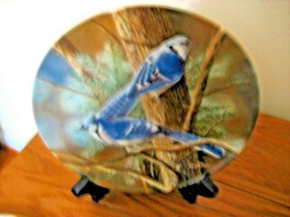 Knowles The Blue Jay Collector Plate