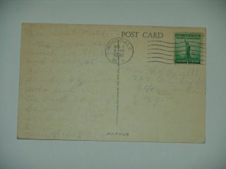 scout postcard - Siwano Council Senior Scout Outpost Camp - Wingdale NY 2