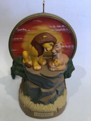 1994 Hallmark Christmas Ornament Lion King Simba Circle Of Life Magic W/o Box