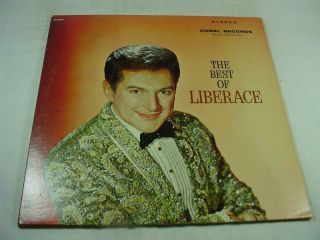 The Best Of Liberace - Coral Records 7cxsb - 9 - Double Lp -