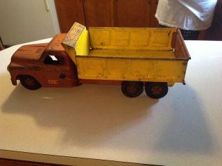 Vintage Structo Hydraulically Operated Toy Dump Truck