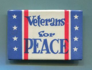 1960s Anti Vietnam War Veterans For Peace Anti Draft G.  I.  Protest Cause Pin