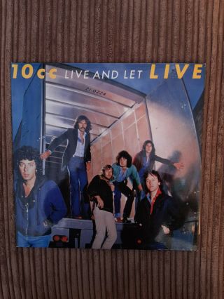 10cc Live And Let Live Double Gatefold 12 " Vinyl Lp Album Mercury Viny