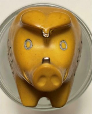 1949 Vintage Yellow Pig Corkscrew & Cap Lifter Howard Ross ' s 1949 Design Patent 3