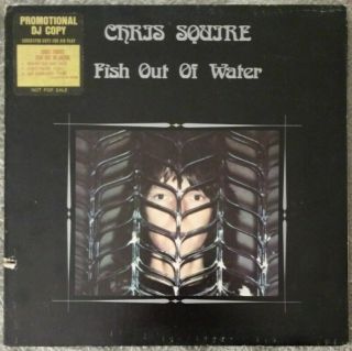 Chris Squire (of Yes) Fish Out Of Water 1975 Promo Lp Sd - 18159 Gatefold Vg,