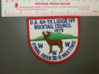 Boy Scout Oa Area 3 - B 1973 Conclave 0430ff