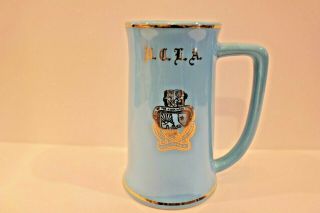 Vintage Ucla Beer Stein/mug W.  C.  Bunting M - 180 Blue & Gold