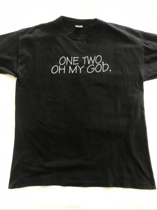 Vintage Beastie Boys Ill Communication One Two,  Oh My God Shirt Promotional
