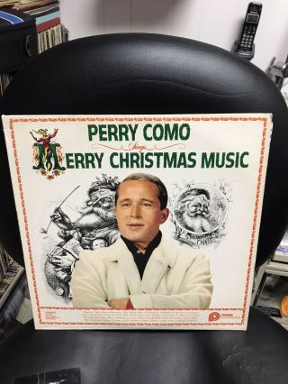 Perry Como Sings Christmas Music Vinyl Record Vg, .  I’ll Be Home For Christmas