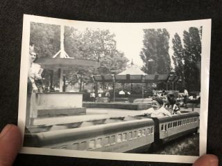 Vintage Meyers Lake Amusement Park Canton Ohio 1949 Photo Limited Train Ride 13