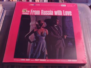 Factory Vintage Album James Bond Movie Soundtrack From Russia With Love