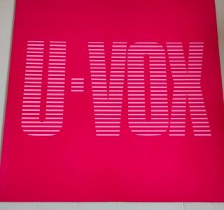 Ultravox U - Vox Vinyl Lp Flicker Sleeve 1986