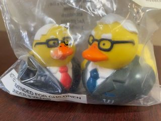 Berkshire Hathaway Warren Buffett & Charlie Munger Rubber Ducks Duckies