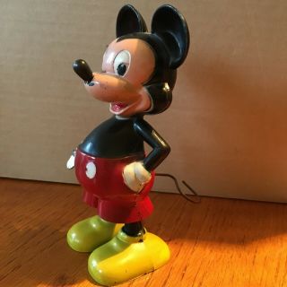 Vintage Marx Wind Up Mickey Mouse With Twirling Tail,  Great
