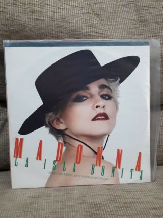 Madonna La Isla Bonita.  12 Inch Vinyl.  Vgc