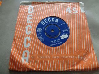 1966 Crispian St Peters - The Pied Piper - 7 " Vinyl Single Record Vgc