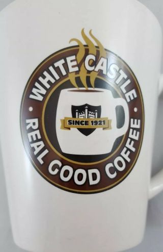 White Castle Hamburger Restaurants Ceramic Mug Cup Real Good Coffee Since 1921