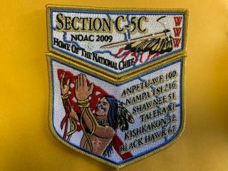 2009 Noac Lodge Blackhawk 67 Nampa Tsi 216 Chief C5c St Louis Council Boy Scouts