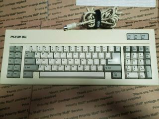 Packard Bell - Turbo Xt Pb 500 - Vintage Mechanical Keyboard - At - Din5 - M7us02