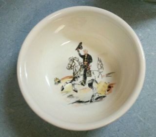 Vintage Hopalong Cassidy Cereal Bowl By W.  S.  George