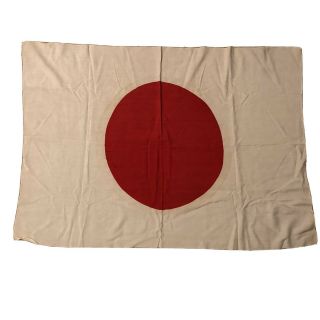 Vintage Japanese Flag Hand - Stitched Large Size 40x27”