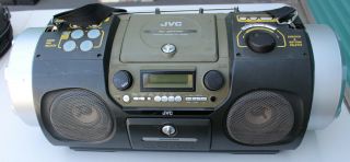Vintage Jvc Rv - Dp100 Radio Stereo Boombox Ghettoblaster Boombox W/ Drum Pad
