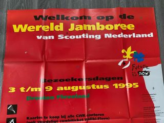 1995 World Scout Jamboree large poster 2