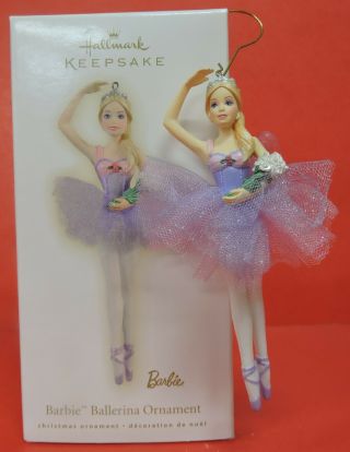 2009 Barbie Ballerina Hallmark Keepsake Christmas Ornament