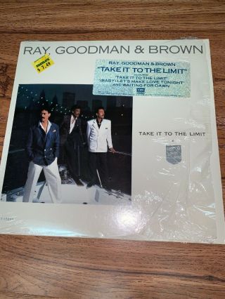 Ray Goodman & Brown Take It To The Limit 12” 33rpm Emi Vinyl