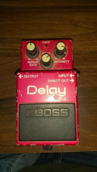 Boss Delay Dm - 3 Vintage Pedal Only