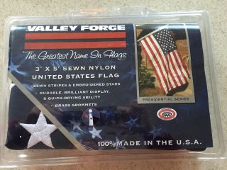 Valley Forge AMERICAN FLAG 3 ' x5 ' Nylon - Presidential Series - 100 USA Made 2