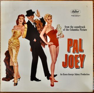 Mono Vinyl 12 " Lp - Frank Sinatra Kim Novak Rita Hayworth " Pal Joey " Capitol