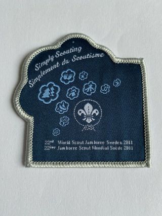 2011 World Scout Jamboree Participant Badge Boy Scout Wsj Patch