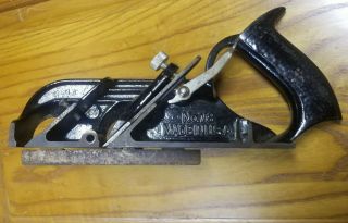 Stanley No 78 Rabbet Plane Made In England Vintage 2 Planes Woodworking
