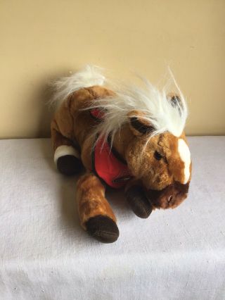 Toys R Us Exclusive Legendary Wells Fargo Brown Horse Plush Stuffed Animal 14 " L