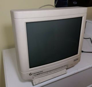 Gateway 2000 Sony Vivitron 1572 Vintage CRT Monitor Gaming 2