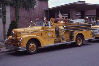 Beverly Ma E23 19?? Seagrave Anniversary Series Pumper - Fire Apparatus Slide
