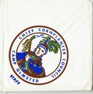 Boy Scout Camp Olmsted Staff N/c Chief Cornplanter Council Pa