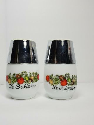 Vintage Gemco Spice Of Life Salt And Pepper Shakers