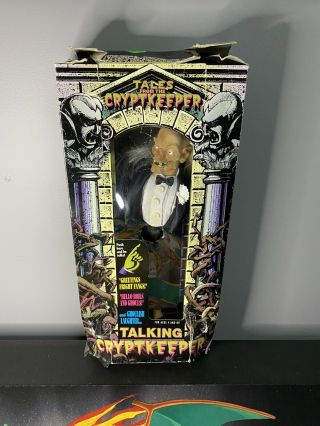 Vintage Tales From The Crypt Talking Cryptkeeper Figure Doll 12 " 1993 Rare