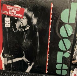 Doors Alive,  She Cried (1983 Elektra Lp) Gloria Light My Fire Little Red Rooster