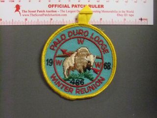 Boy Scout Oa 486 Palo Duro Activity Patch 1430gg