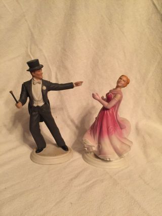 Fred Astaire Ginger Rogers Large Figurines In The Barkleys Of Broadway By Avon