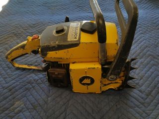 Vintage Mcculloch 10 - 10 Automatic Chainsaw Power Head Only