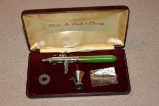 Rare Vintage Wold Air Brush A2 57911 W/original Box Chicago Illinois