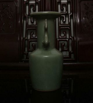 Old Chinese Ru Kiln Celadon Porcelain Vase